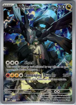 N's Zekrom MEP 031 ME: Mega Evolution Promo - Pokemon Card - NM - Image 1