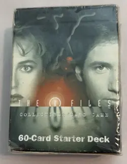 The X-Files 1996 CCG/TCG Card Game 60-Card Starter Deck SEALED & NEW! - Image 1