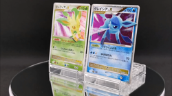 Leafeon & Glaceon LV. X DP4 1st Edition 2007 Japanese Pokemon card Excellent - Image 2