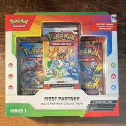 Pokemon First Partner Illustration Collection Series 1 Promo Cards - Image 1