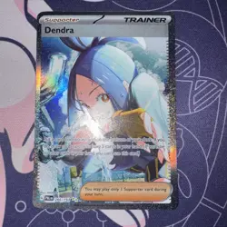 Pokemon Dendra Trainer TCG Paldea Evolved Card 266/193 NM Condition - Image 1