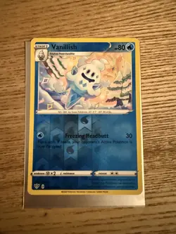 Pokemon Card Vanillish - Darkness Ablaze - Reverse Holo 046/189 - Image 1