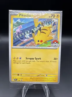 Pikachu 190 Sv: Scarlet & Violet Promo Cards Regular Sealed - Image 1