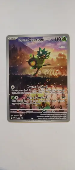 Teal Mask Ogerpon Promo SV: Scarlet & Violet Promo Cards 123 NM - Image 1