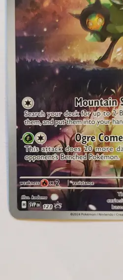 Teal Mask Ogerpon Promo SV: Scarlet & Violet Promo Cards 123 NM - Image 5