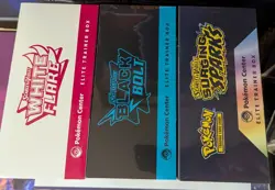 3 sealed pokemon center etbs (surging sparks, black bolt, white flare) - Image 3