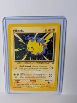 Pokemon Neo Genesis Pikachu Card 70/111 Common Unlimited Edition NM, English - Image 1