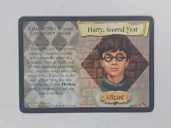 Vintage 2002 WOTC Harry Potter TCG Harry, Second Year Card 28/140 Near Mint - Image 1