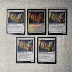 MTG Hare Apparent Foundations #15 (5 copies -- 1 foil) - Image 1