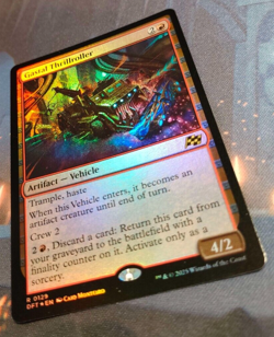 Gastal Thrillroller FOIL - Aetherdrift - Rare - NM (see pics) MTG - Image 3