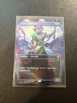 Lord of Atlantis - FOIL - Borderless - Special Guests - UNPLAYED - MTG - Image 1