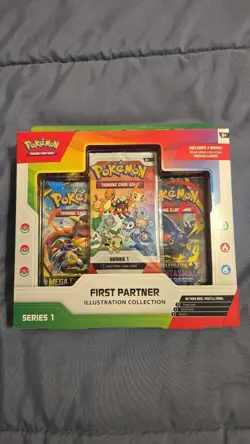 Pokemon TCG First Partner Illustration Collection Box Series 1 New/Sealed - Image 1