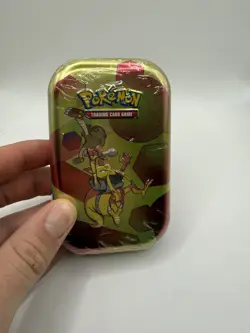 Pokemon TCG: 151 Mini Tin Hitmonlee & Kadabra | New & Sealed | 2 Booster Packs - Image 1