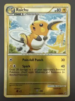 Raichu 33/90 Undaunted Reverse Holo Uncommon Pokemon TCG - NM - Image 1