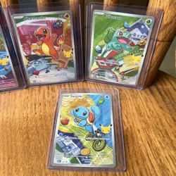 Pokemon TCG First Partner Illustration Collection Series 1 Kanto GEN 1 Set. NM. - Image 1