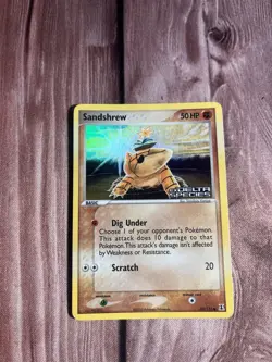 Sandshrew 82/113 Delta Species Reverse Holo - LP - Pokemon TCG - Image 1