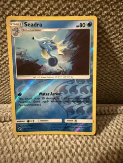 Pokemon - Seadra - 30/147 - Reverse Holo - Burning Shadows - NM - Image 1