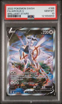 Pokemon Arceus V Brilliant Stars Full Alt Art #166 PSA 10 Gem Mint🔥🔥🔥 - Image 1