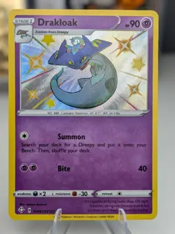 Drakloak SV061/SV122 Shiny Holo Rare Shining Fates: Shiny Vault Pokemon TCG NM - Image 1