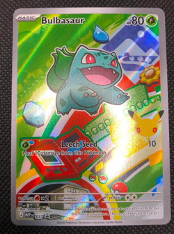 2026 Pokemon First Partners Collection Bulbasaur 037 Illustration Rare Promo - Image 1