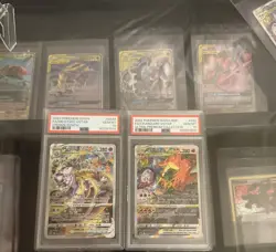 Pokemon PSA Graded Holo Lot Mewtwo VSTAR Crown Zenith Charizard VSTAR - Image 1