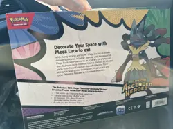 Pokemon Mega Evolutions Ascended Heroes Premium Poster Collection Mega Lucario - Image 2