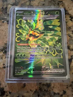 Pokemon TCG Teal Mask Ogerpon ex 211/167 Twilight Masquerade SIR Holo NM - Image 3