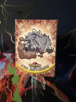 2000 Topps Pokemon #111 Rhyhorn (TV Animation Series 2) - Image 1