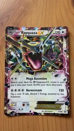 Rayquaza EX - XY66 - Pokemon XY Promo Ultra Rare Card NM - Image 2
