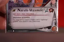 Naruto CCG Naruto Uzumaki #067 Leaf Genin Ninja Card 0/0 Clone Status TCG - Image 3
