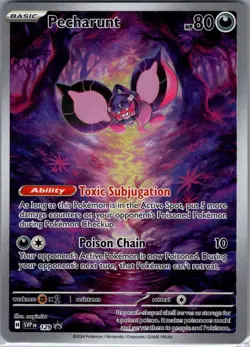 Pecharunt SVP 129 SV: Scarlet & Violet Promo Cards - Pokemon Card - NM - Image 1