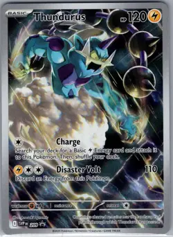 Thundurus SVP 209 SV: Scarlet & Violet Promo Cards - Pokemon Card - NM - Image 1