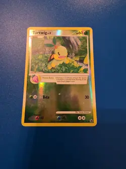 Pokemon Turtwig 78/100 Majestic Dawn 60 HP Uncommon Basic Reverse Holo Card - Image 1