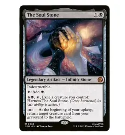 RARE 2025 MAGIC GATHERING MTG MARVEL SPIDER-MAN THE SOUL STONE #66 CARD UNPLAYED - Image 1