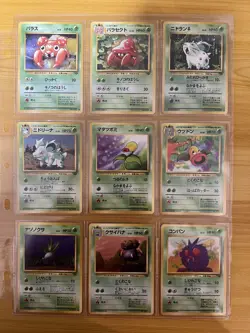 Pokemon Card COMPLETE Jungle Master Set 48/48 1999 Japanese - Image 5