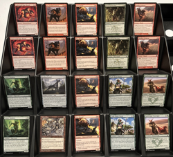 MTG Dog/Hound Tribal (Gruul +1/+1 Counters Aggro)40-Card Deck Pack|Just Add Land - Image 1
