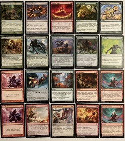 MTG Dog/Hound Tribal (Gruul +1/+1 Counters Aggro)40-Card Deck Pack|Just Add Land - Image 4