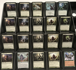 MTG Wolf Tribal (Mono Green Stompy) 40-Card Deck Pack|Just Add Lands - Image 1