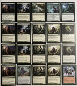 MTG Wolf Tribal (Mono Green Stompy) 40-Card Deck Pack|Just Add Lands - Image 3