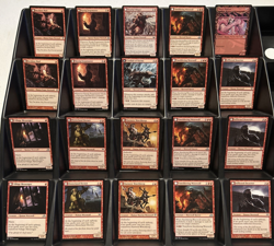 MTG Werewolf Tribal (Mono Red Control the Night) 40-Card Deck Pack|Just Add Land - Image 1