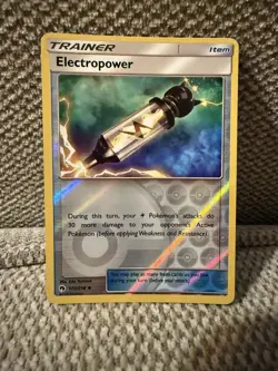 Electropower 172/214 Lost Thunder Reverse Holo Trainer Pokemon Card - Image 1