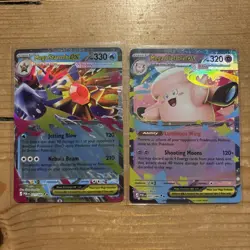 Mega Clefable Ex 031/088 & Starmie 021/088 - Pokemon Perfect Order 2 Cards NM - Image 1