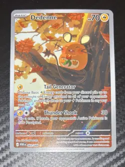 POKEMON TCG Perfect Order DEDENNE IR Illustration Rare Card 093/088 - Image 1