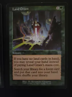 Land Grant x2 - Mercadian Masques 1999 - LP - Pauper Stompy - MTG - Image 3