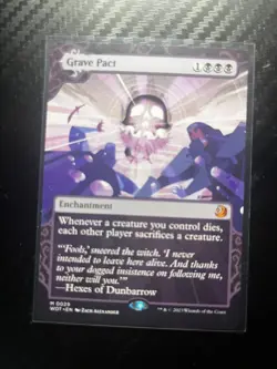 Grave Pact Borderless Wilds of Eldraine: Enchanting Tales NM - Image 1