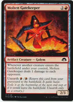 Molten Gatekeeper 128 Common Modern Horizons 3 Foil Near Mint - Image 2