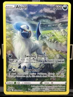 Absol GG16/GG70 Crown Zenith Galarian Gallery Holo Pokemon Card NM - Image 3