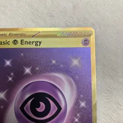 Pokemon TCG Basic Psychic Energy 207/165 S&V Hyper Rare Card (NM Condition) - Image 4