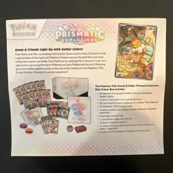 Pokemon TCG Scarlet & Violet Prismatic Evolutions-Elite Trainer Box (New Sealed) - Image 2