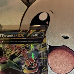 Pokemon TCG M Tyranitar EX 43/98 XY Ancient Origins Mega Ultra Rare Holo - Image 2